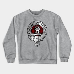 Clan MacQueen Crest & Tartan Crewneck Sweatshirt